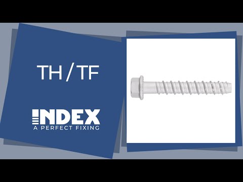 Youtube 1 - THT - Vis a béton avec recouvrement ATLANTIS C3-H. Homologué ETE Opt.1. 