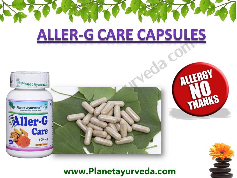 Herbal Remedy for Allergy, Natural Cure ALLERG CARE YouTube