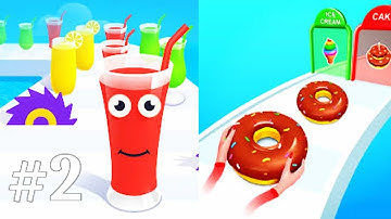Juice Run | Cake stack 3d 🥯🧁🧁– All Level Gameplay Android,iOS – New Apk Games Part #2