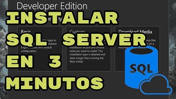 Como instalar SQL Server 2019 en tres minutos