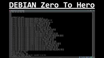 Tutorial Install Debian,  Update Repo, Install SSH, Login Putty