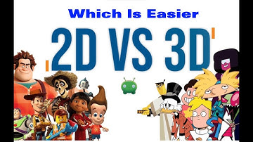 2D vs 3D Animation: Which is Easier?