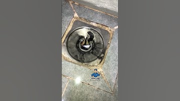 Tóc cỡ này thì không nghẹt mới lạ. Dịch vụ thông tắc cống nghẹt tại Phường Bình Tiên Quận 6 cũ TPHCM