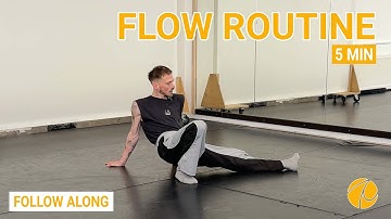 5 MIN FLOW ROUTINE🌊 (Follow along) Level up your flow on the ground🙌🏼