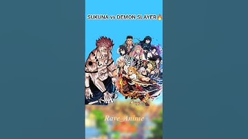 Sukuna vs Demon Slayer’s Strongest 🔥 Hashiras, Upper Moons, Muzan & Yoriichi! #anime #vs#demonslayer