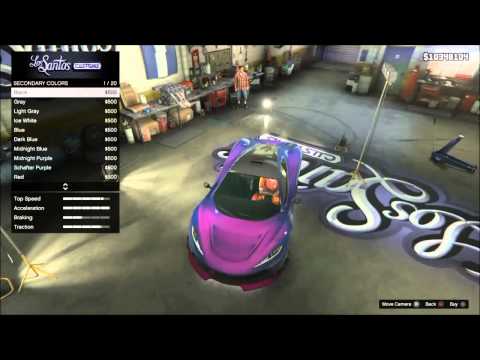 GTA 5 - Top 5 Paint Job For Progen T20 (GTA 5)