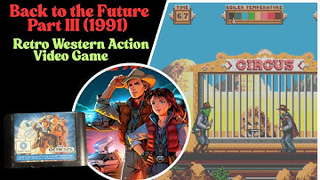Back to the Future Part III (1991) – Retro Western Action Video Game