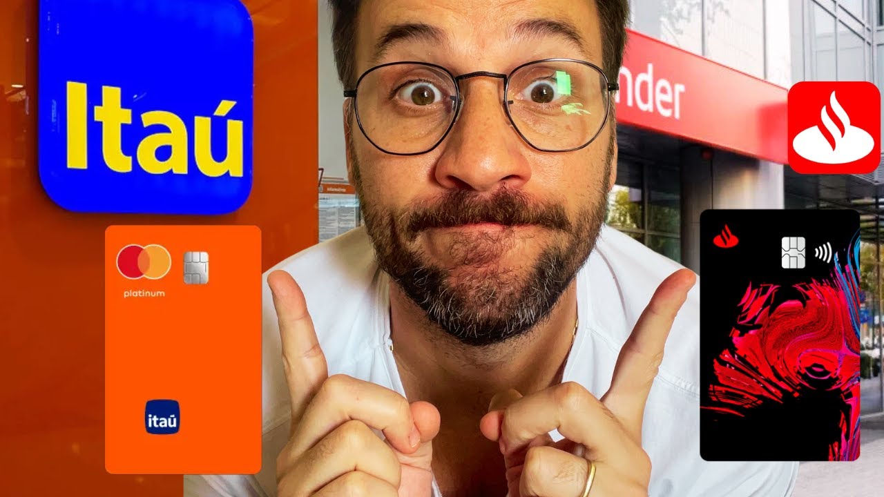 Qual o MELHOR SANTANDER FREE ou ITAÚ PLATINUM (Onde Está o VERDADEIRO Custo x Benefício?)