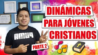 5 DINÁMICAS para jóvenes cristianos 🎤🎧 | 2 parte 🔥 | Hazlo en tu iglesia🎶🎬