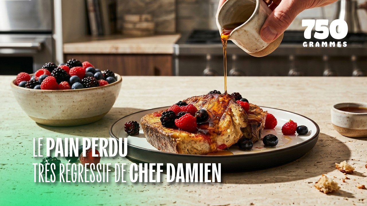 Chef Damien nous donne ses conseils pour un pain perdu parfait !