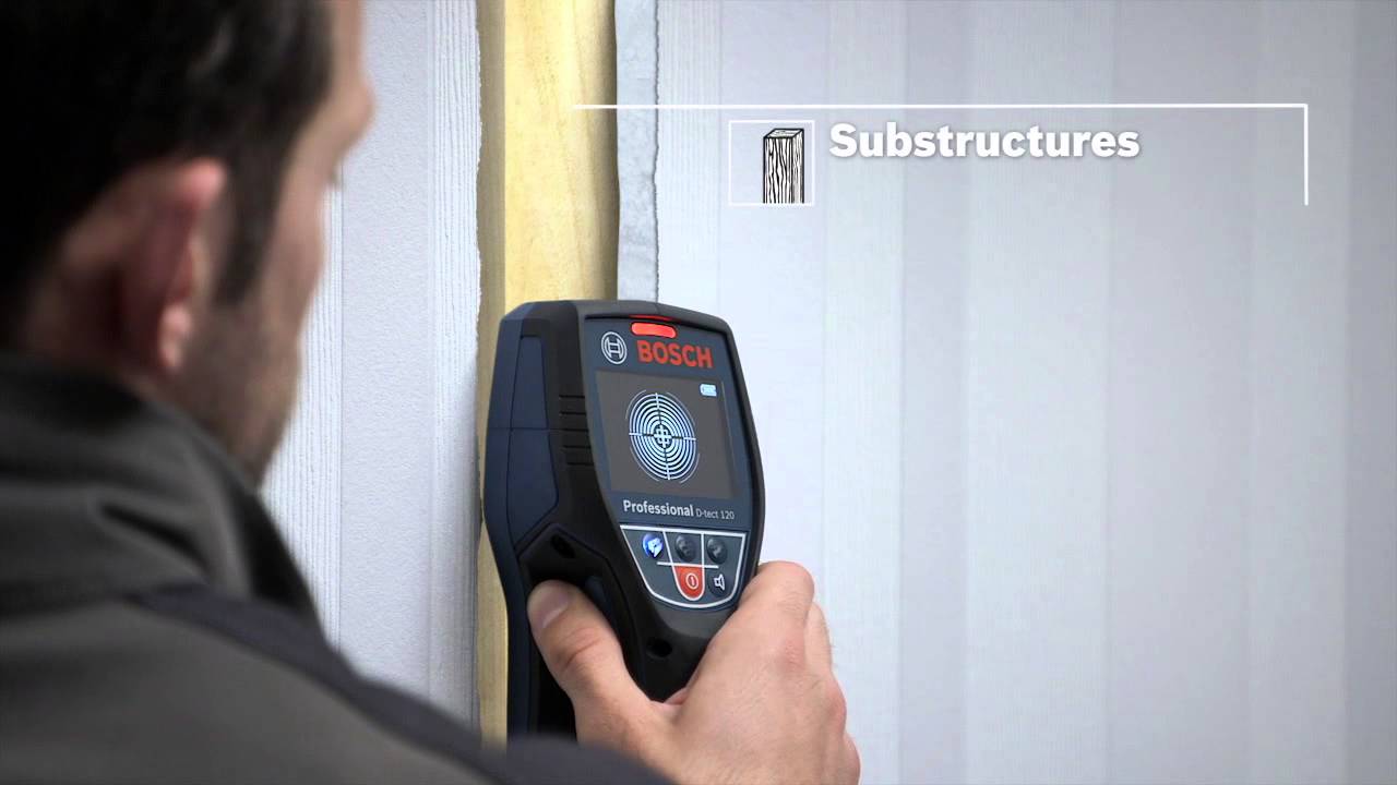 Detector o Escáner de Pared D-TECT 120 BOSCH 