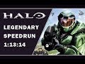 Halo: CE Legendary Speedrun in 1:13:14
