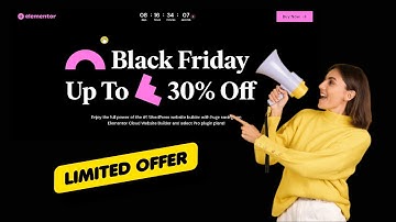 🔥 BLACKFRIDAY: Elementor Coupon Code | New Promo and Discount