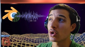 Blender tutorial: how to create an ocean simulation audio visualizer