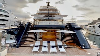 HERE COMES THE SUN YACHT - AMELS $150M BY A NEW ZEALAND BILLIONAIRE GRAEME HART @archiesvlogmc
