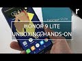 Honor 9 Lite Unboxing, Setup & Hands-on Review