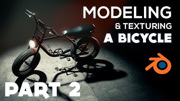 Modeling a Bicycle in Blender 2.8 - Packshot Product PART 2