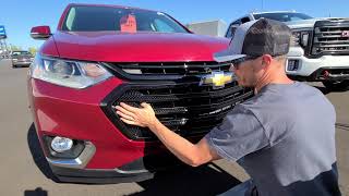 Trim Illusion 2018-2021 Patented Snap On Grill That Fits Chevrolet Traverse