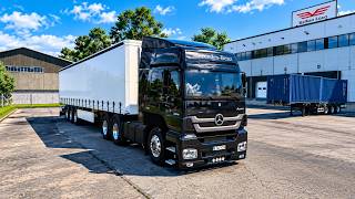 Truck Tyers Delivery With Mercedes-Benz Axor | ETS2 1.61
