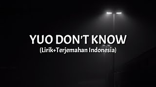 You Don't Know - Katelyn Tarver (Lirik+Terjemahan Indonesia)