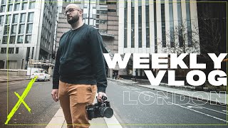 A WEEK IN A LIFE OF A YOUTUBER | WEEKLY VLOG | FERNANDO AMORE LONDON SHOREDITCH UK|