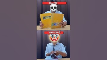 Class 10th 💀 Vs Class 11th #cbse #class10 #class11 #scienceclass10