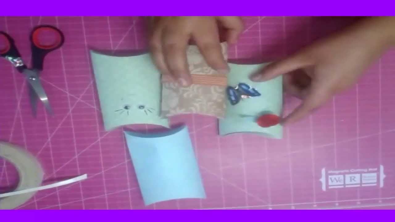 cajita sobre para regalo DIY manualidades raudales