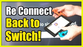How to Re Connect Nintendo Switch Controller back to Console (Fast Tutorial)