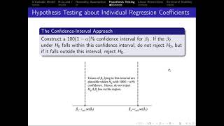 5.3. Normality assumption and hypothesis testing about individual regression coefficients