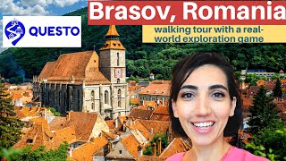 Visit Brasov with QUESTO (Brasov tour with a real-world exploration game)