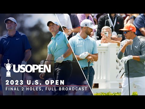 2023 U.S. Open: Final 2 Holes, Full Broadcast | Wyndham Clark &amp; Rory McIlroy Battle Down the Stretch