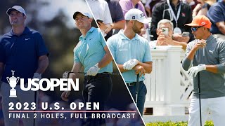 2023 U.S. Open: Final 2 Holes, Full Broadcast | Wyndham Clark & Rory McIlroy Battle Down the Stretch screenshot 3