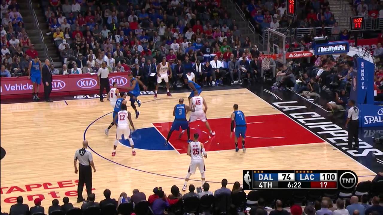 Pablo Prigioni to Cole Aldrich for the Finish | 10/29/15 - YouTube LA Clippers