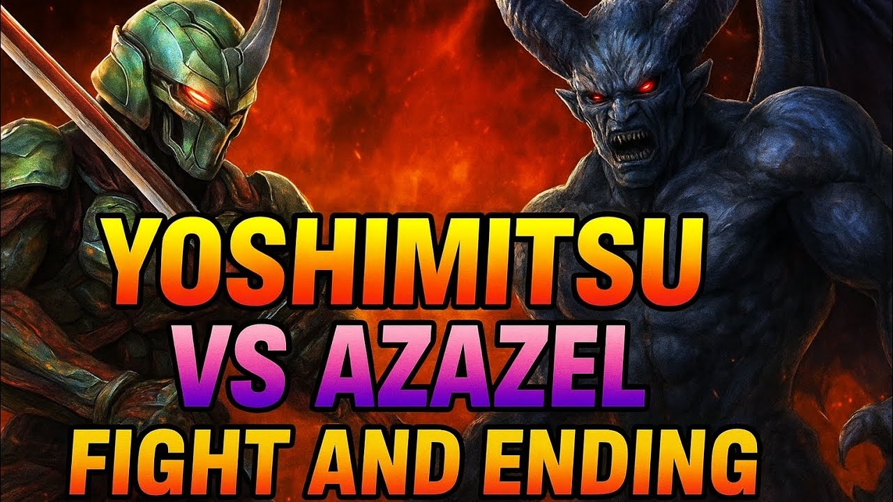Tekken 6 | Yoshimitsu vs Azazel Final Boss Fight + Yoshimitsu Ending ...