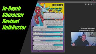 Marvel Crisis Protocol! In-depth Character Review! Hulkbuster!