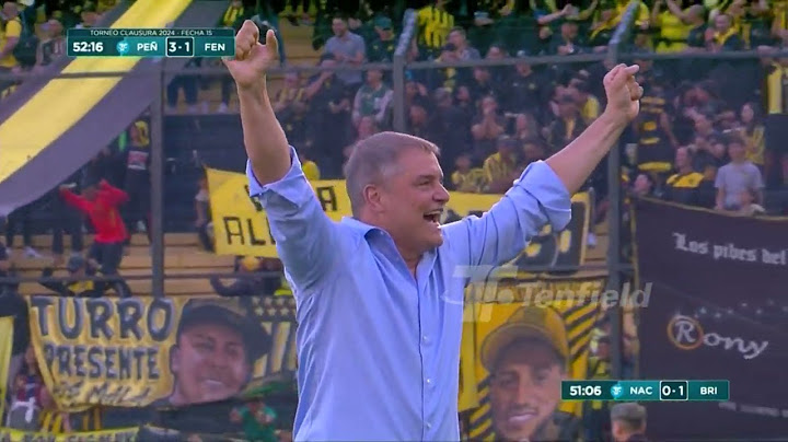 Peñarol 3-1 Fénix - Etapa 15 Clausura 2024 - Peñarol Campeón Uruguayo 2024
