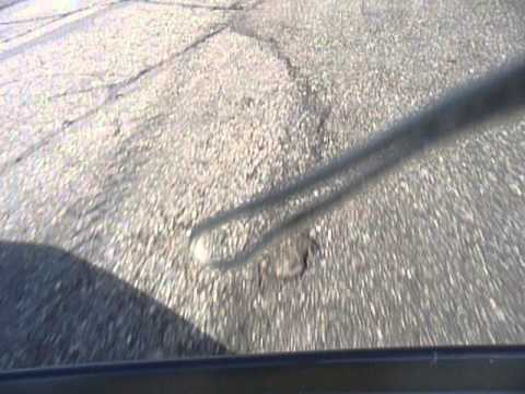 Rear camera view 1st pass C6 Z06 autocross run - YouTube