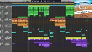Logic Pro X Template Footprints ( House ) #logicproxtemplate #logicprox #logicpro