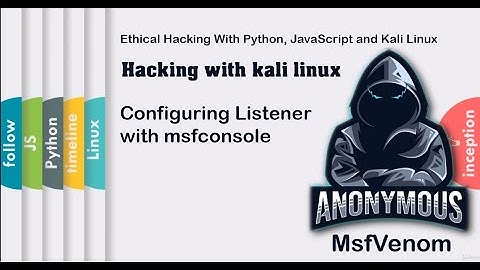 Configuring Listener with msfconsole 19 | hacking with kali linux | MsfVenom