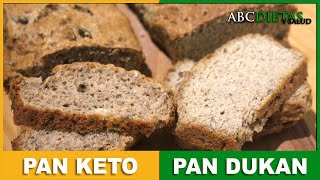 PAN KETO Y PAN DUKAN: una receta para dos panes