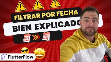 Como filtrar por fecha en FlutterFlow (de manera correcta)
