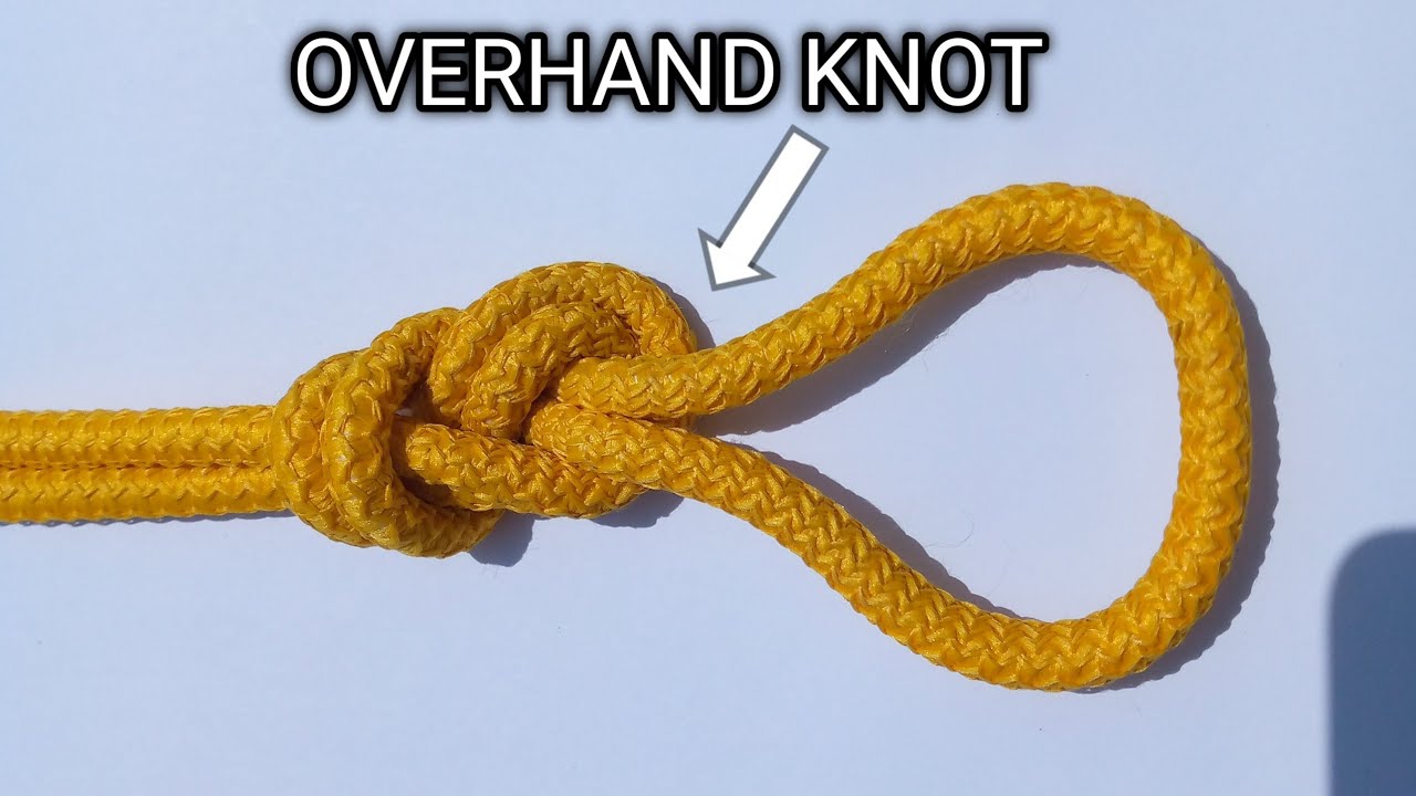 How to tie OVERHANDED knot ?#how@sajjad12455 - YouTube