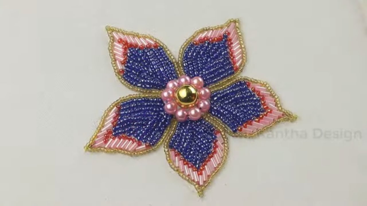 modern fancy flower embroidery designs, beautiful hand embroidery ...