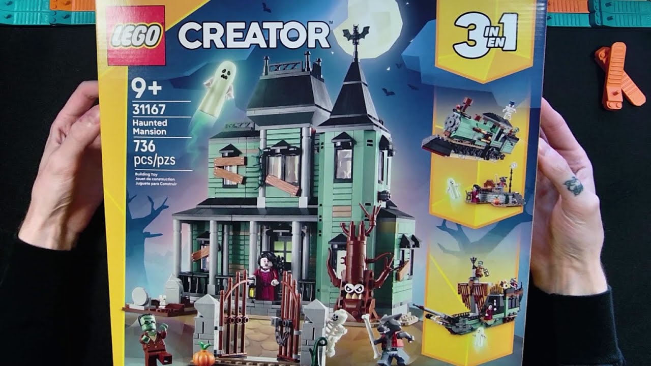 LEGO Creator 3 in 1 Haunted Mansion 31167 Build And Review! Main