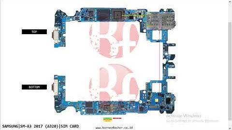 Samsung A3 2017 SM A320 No Sim Card Problem Hardware Solution