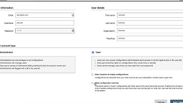 Semantria Web Configurator - User Management