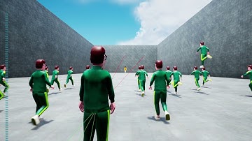 SquidGame prototype - Unreal Engine Timelapse