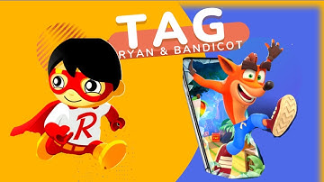 Tag with Ryan vs Bandicoot Compilation Gameplay