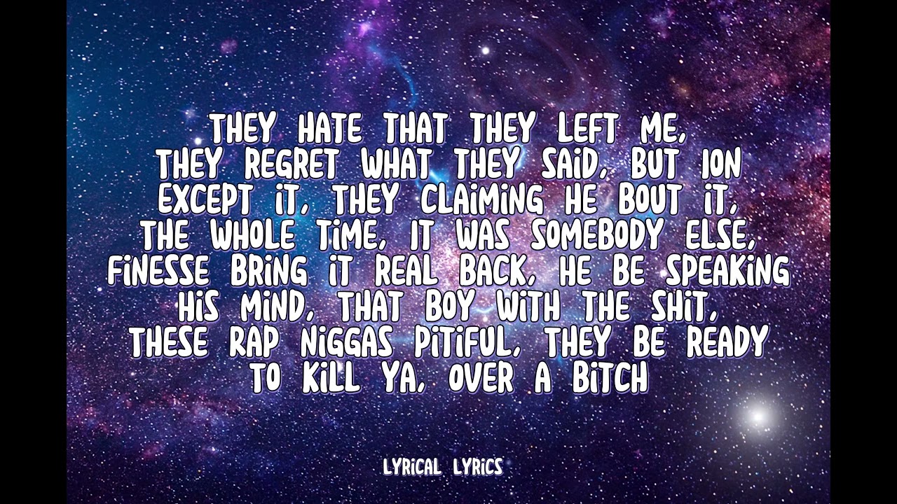 Finesse2Tymes BackEnd (Lyrics) (It’s Cool When They Do It, It’s a