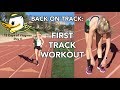 FIRST TRACK WORKOUT | 12 DAYS OF VLOGMAS (Day 8)